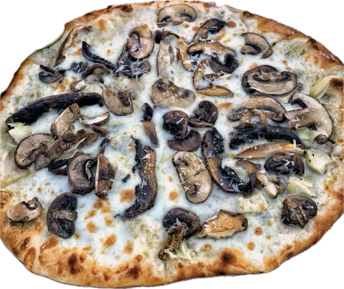Triple Mushroom Pizza