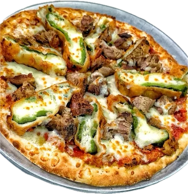 Chile Relleno con Chicharron Pizza